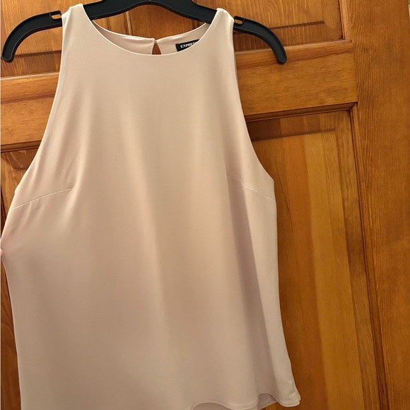 Express Blush Sleeveless Shell Top - Picture 2 of 4